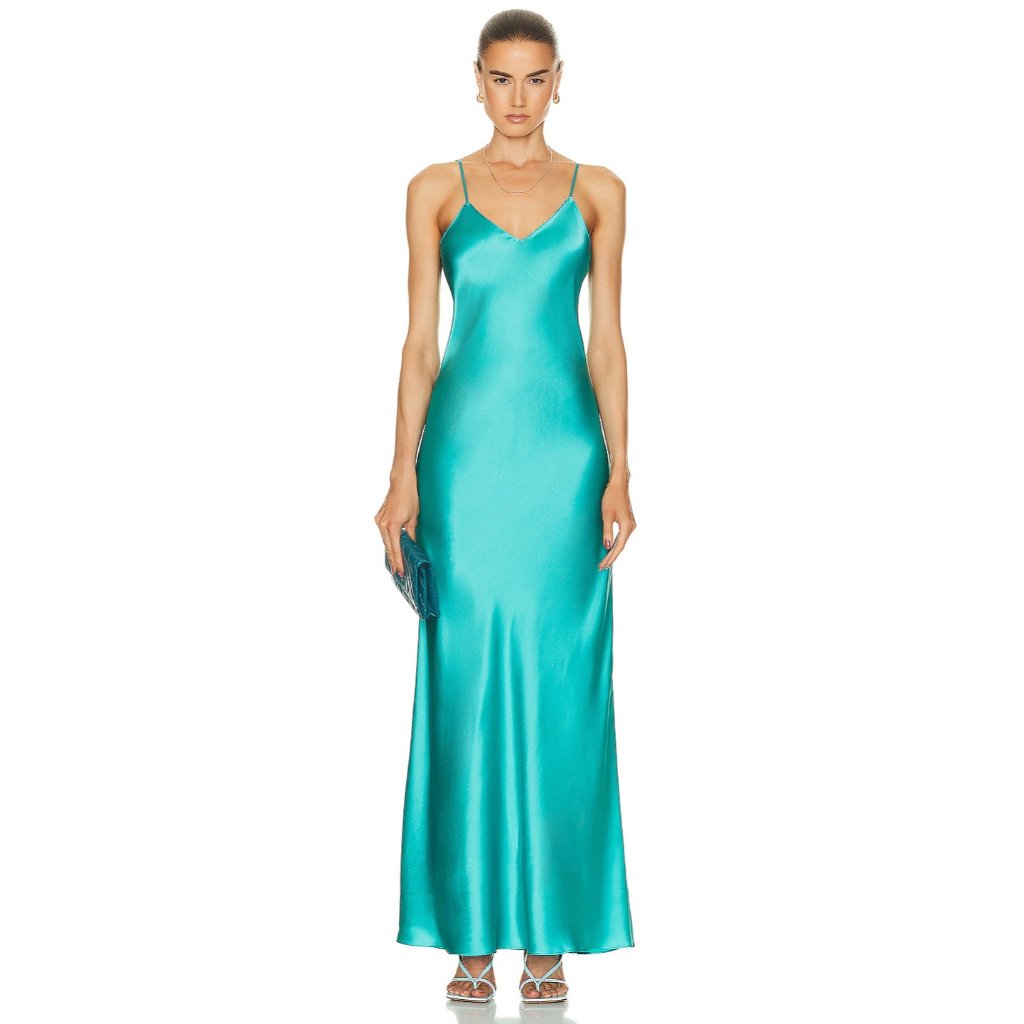 Sablyndelfina Dress In Viv Silk Slip